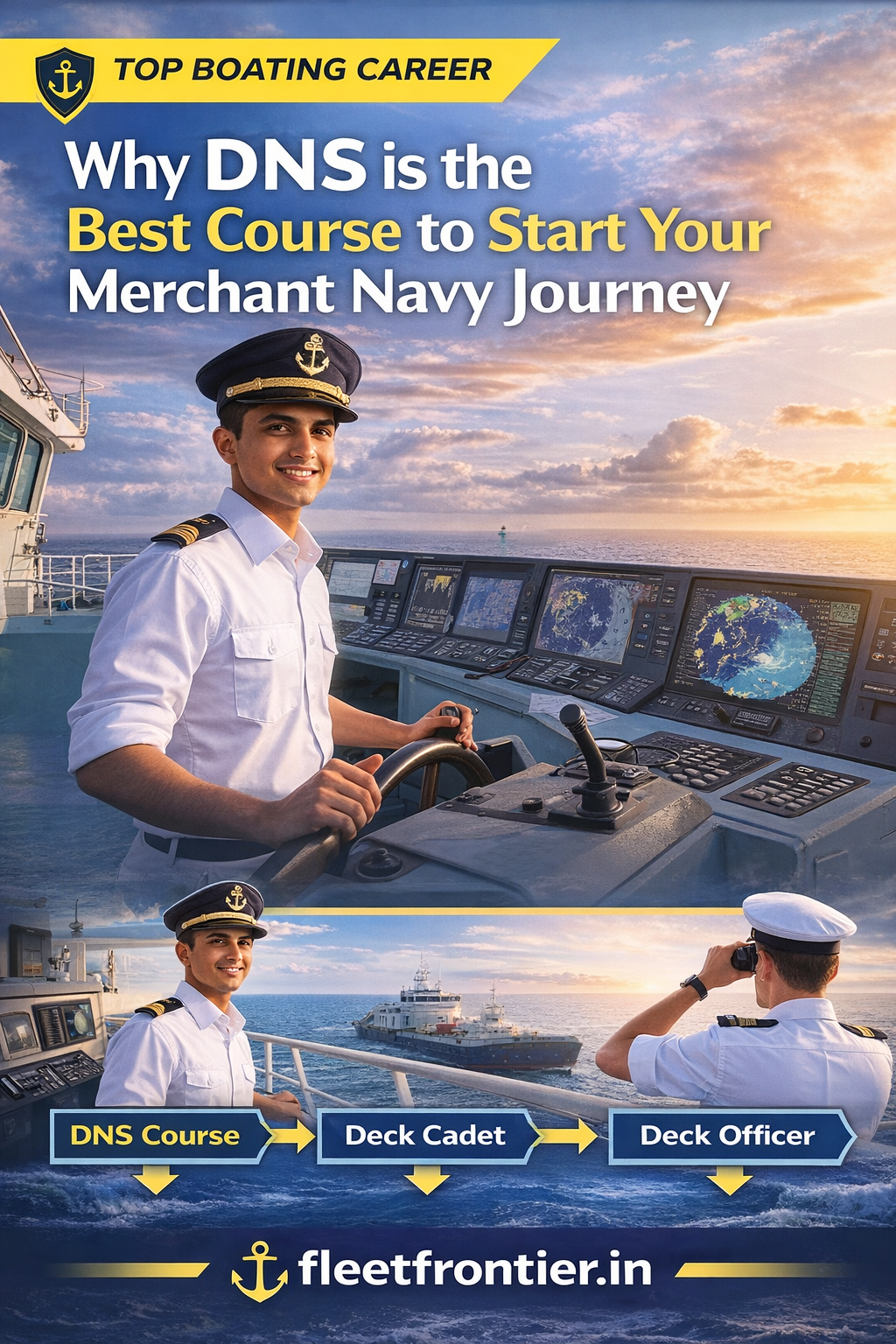 Why DNS Is the Best Course to Start Your Merchant Navy Journey