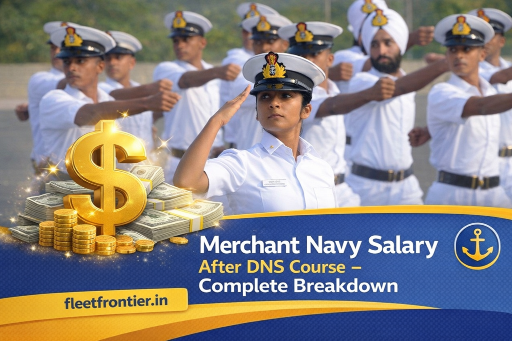 Merchant Navy Salary After DNS Course – Complete Breakdown